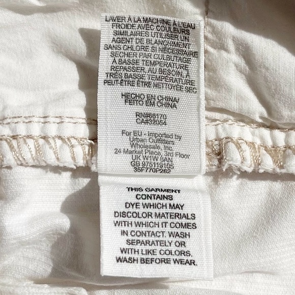 Free People Corduroy Pants Fine Whale Line Ankle Jeans - Picture 7 of 14